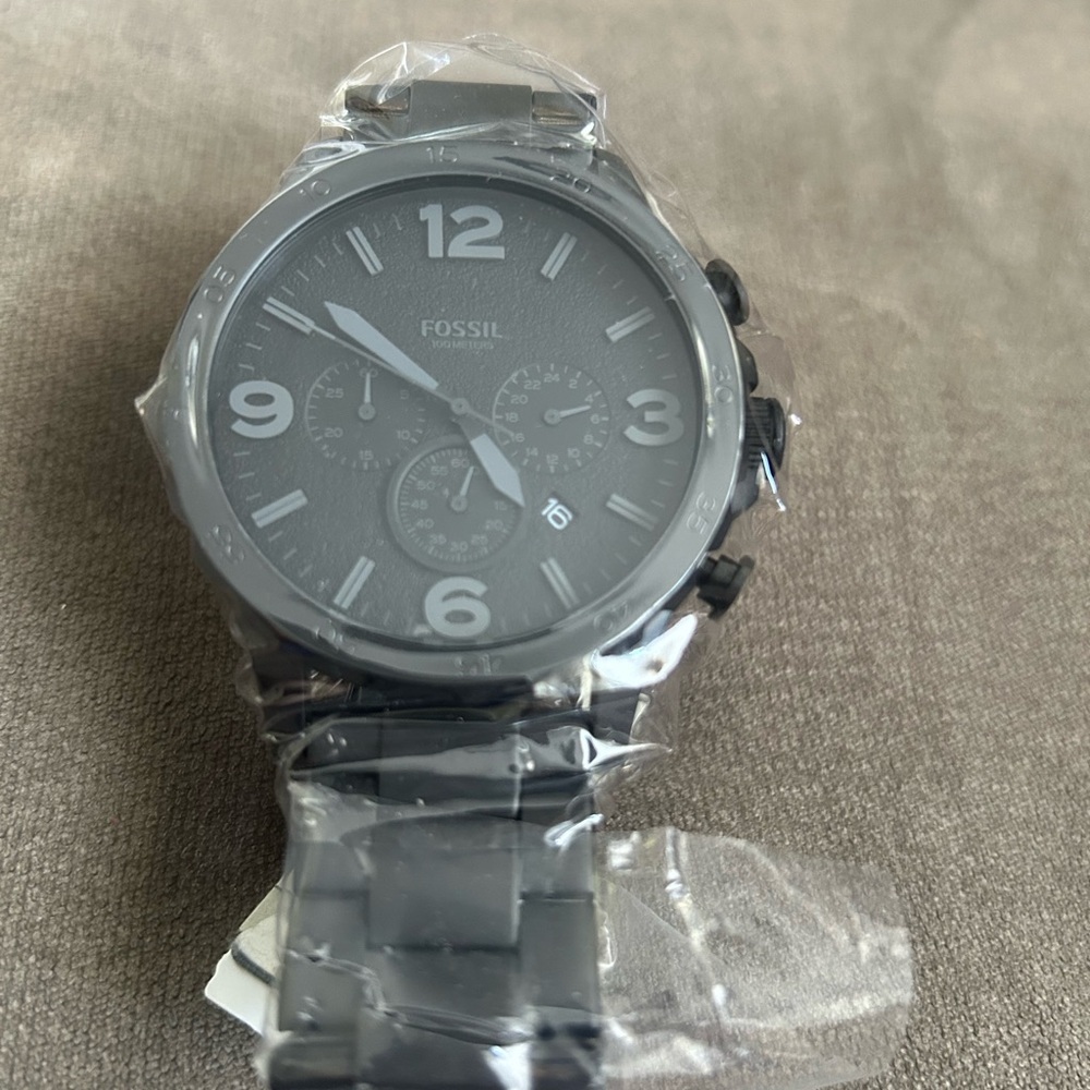 Fossil Silver Chronograph Watch